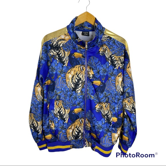 g-style Other - Victorias Royal Floral Tiger Track Jacket